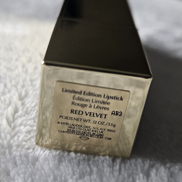 Estée Lauder Red Velvet Lipstick BRAND NEW AB3 Limited Edition Full Size - Picture 4 of 4